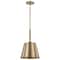Nuvo Alexis 1-Light Small Pendant - Burnished Brass and Gold Finish 60/7939 - alternate 1